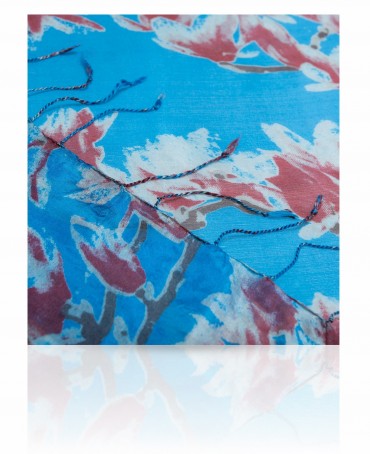 Палантин Женский S-ORCHID/BLUX